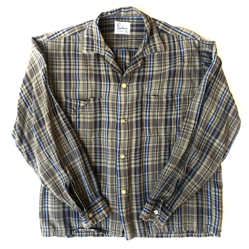 Vintage Distinctive Sportswear 50's Button Shirt